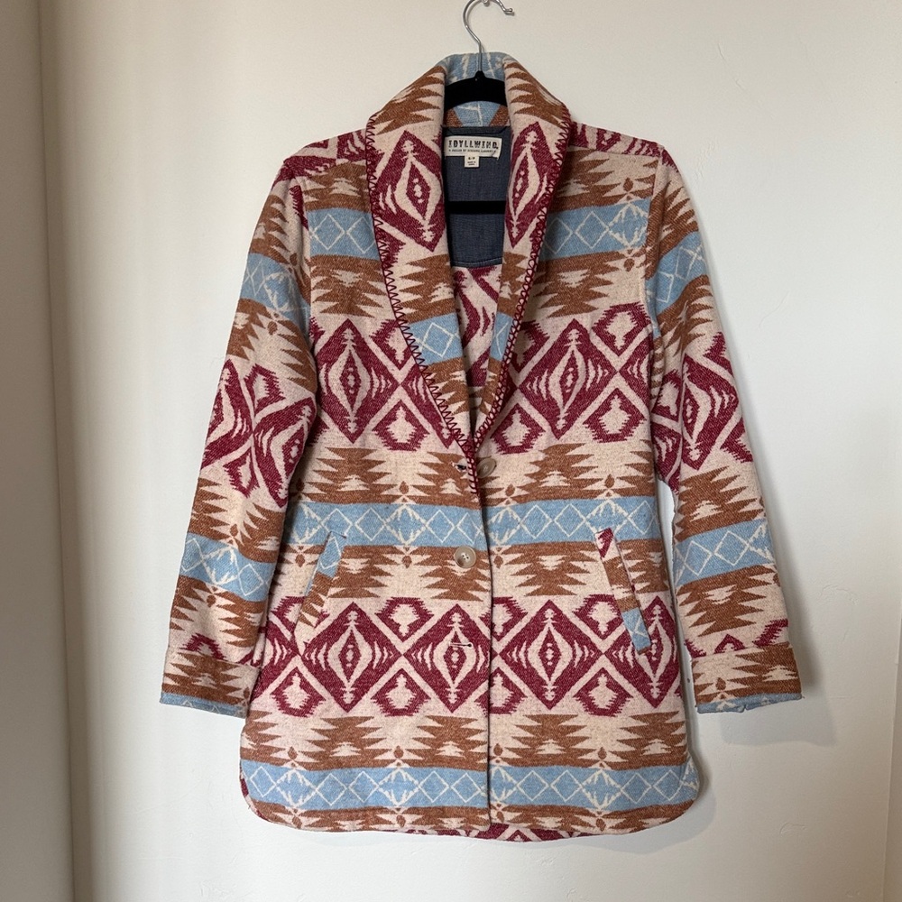 Idyllwind Multicolor Geometric Jacket